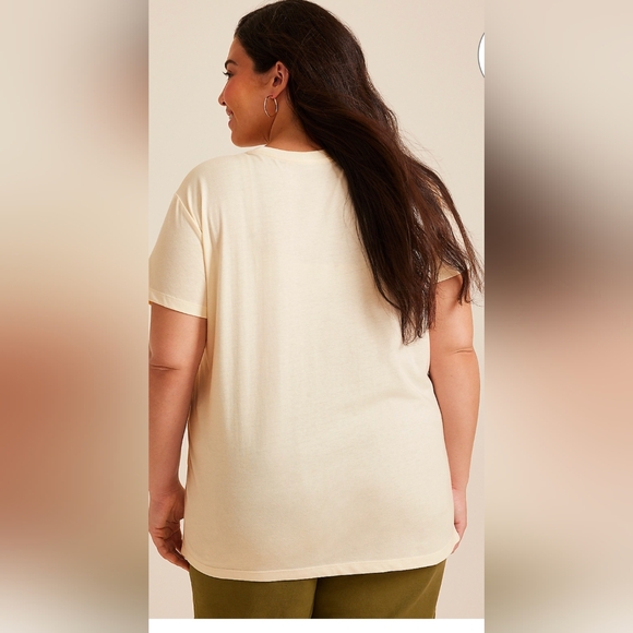 3X Women's Harvest Market Oversized Fit Graphic Tee-NWT - Picture 3 of 7